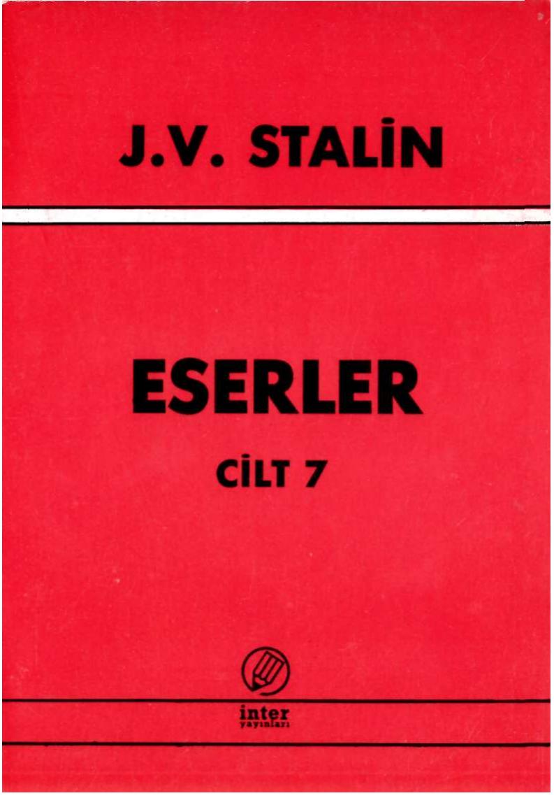 Eserler Cilt 7 kitap kapağı