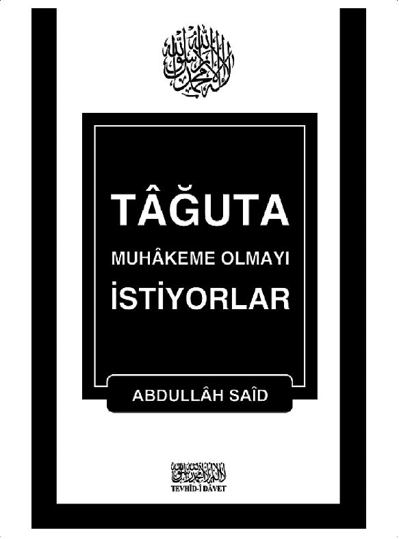 Taguta Muhakeme Olmayi Istiyorlar