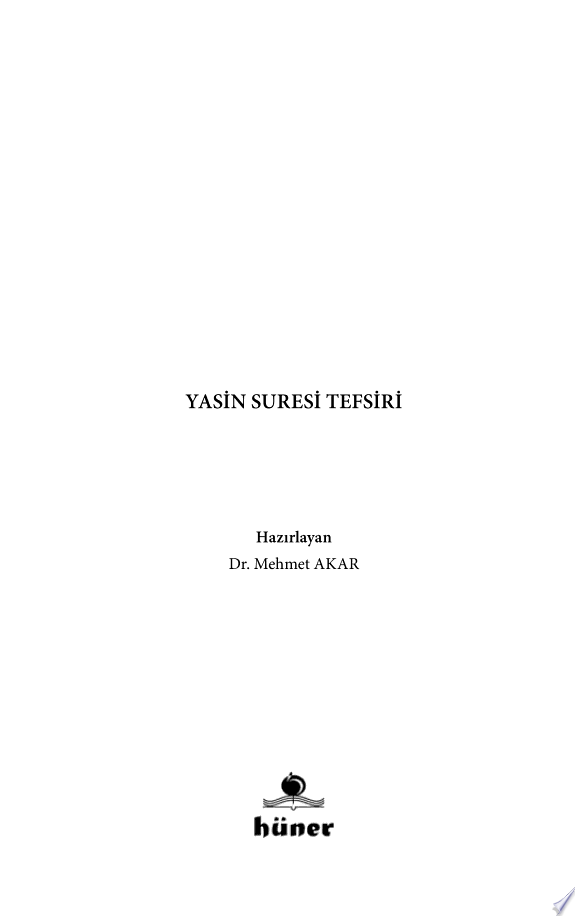Yasin Suresinin Tefsiri
