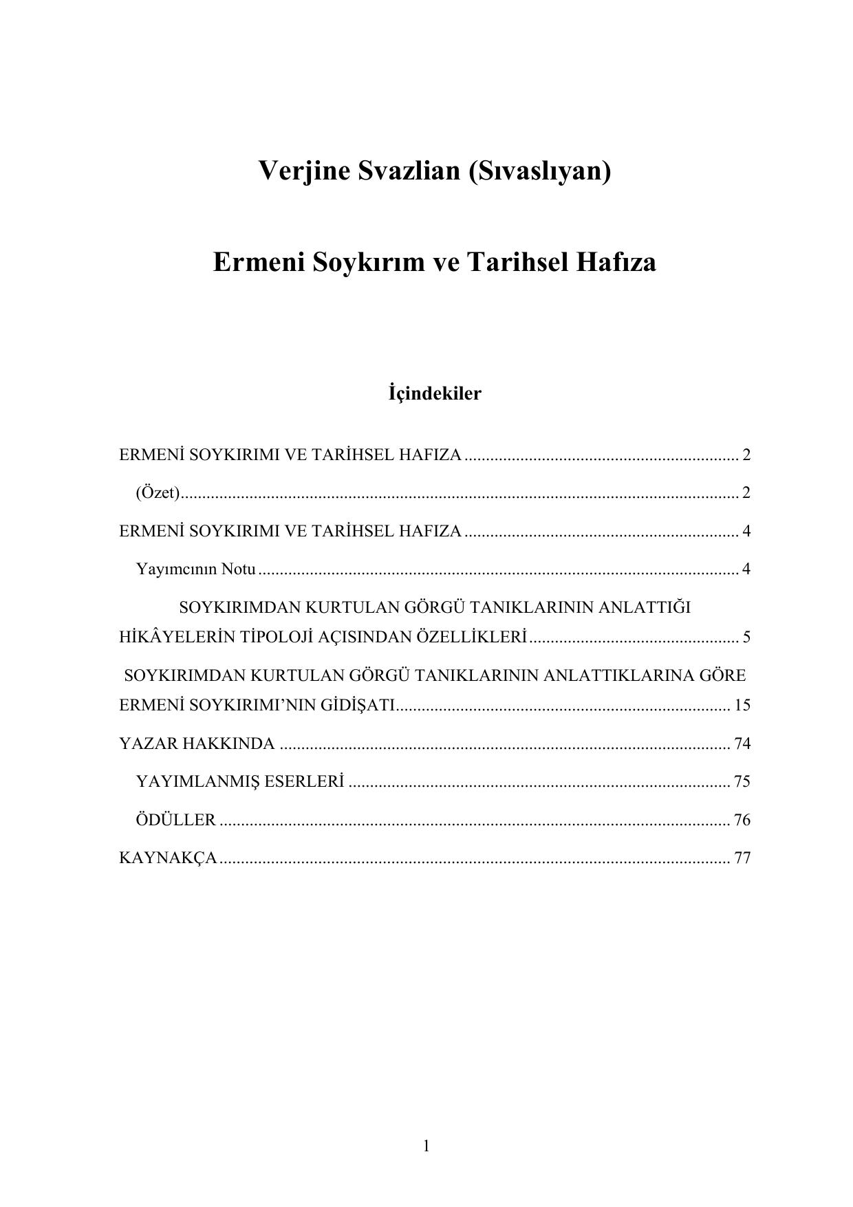 Microsoft Word - ermeni soykirimi ve tarihsel hafiza.rtf kitap kapağı
