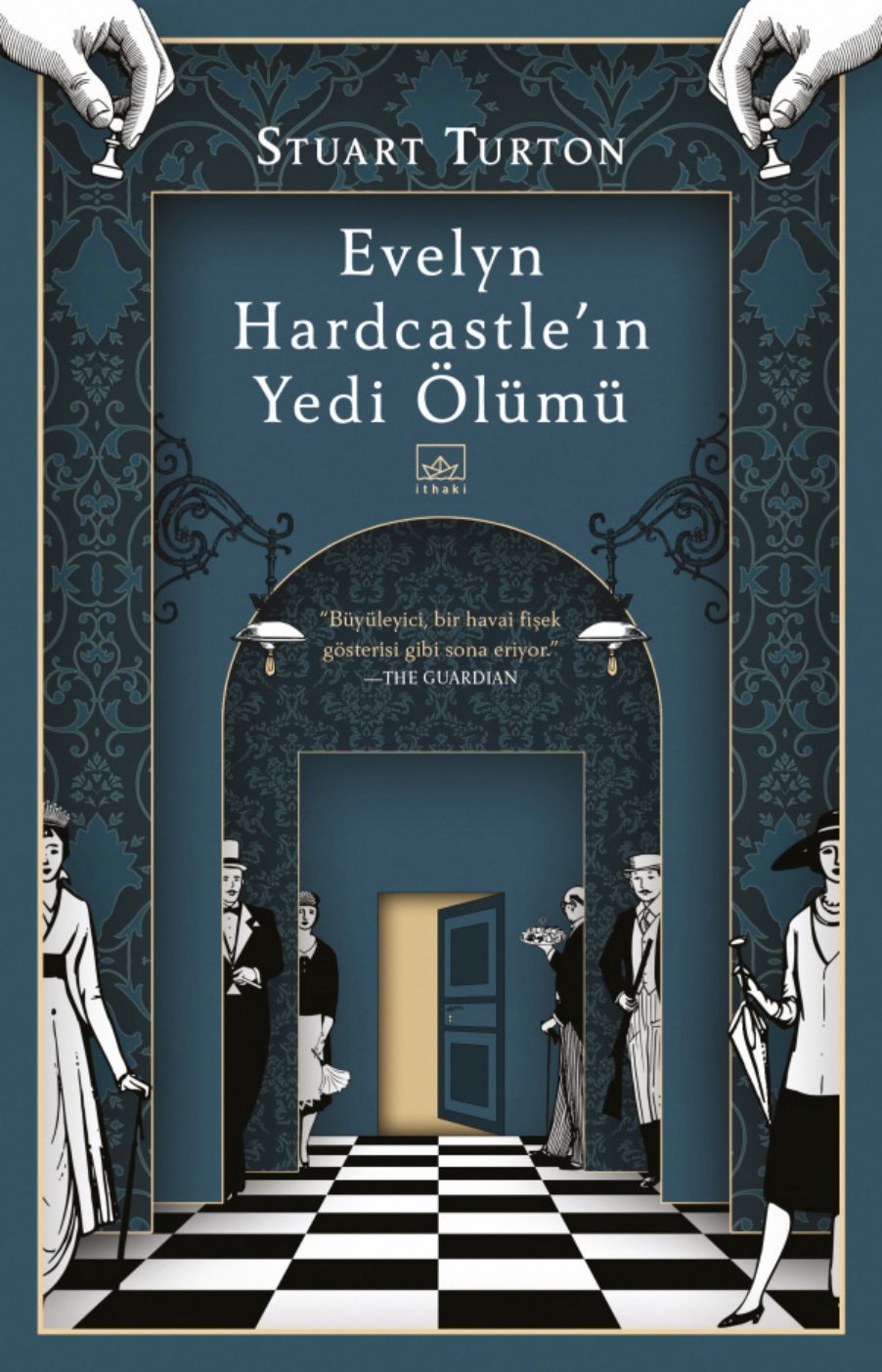 Evelyn Hardcastle'ın Yedi Ölümü kitap kapağı