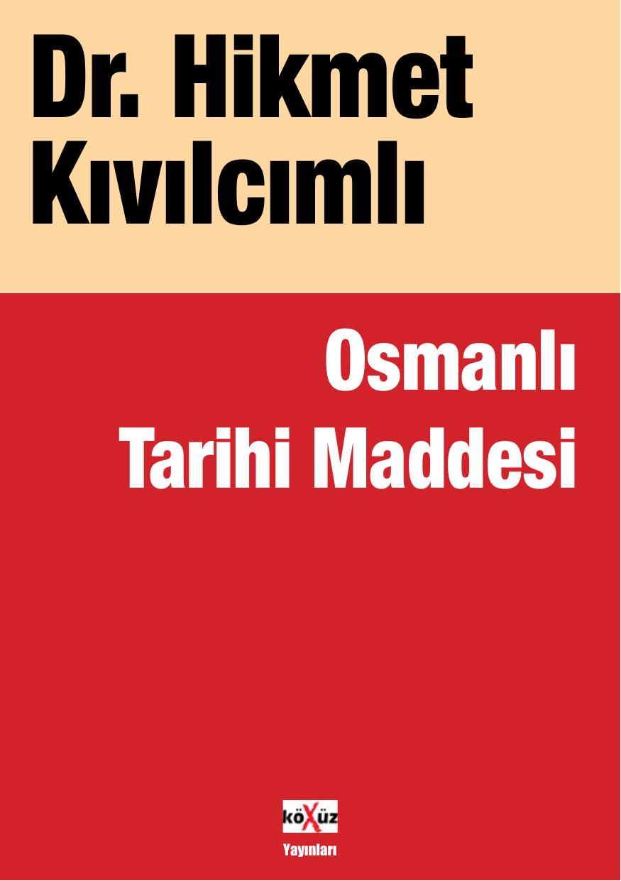 OSMANLI TARIHININ MADDESI.0 kitap kapağı
