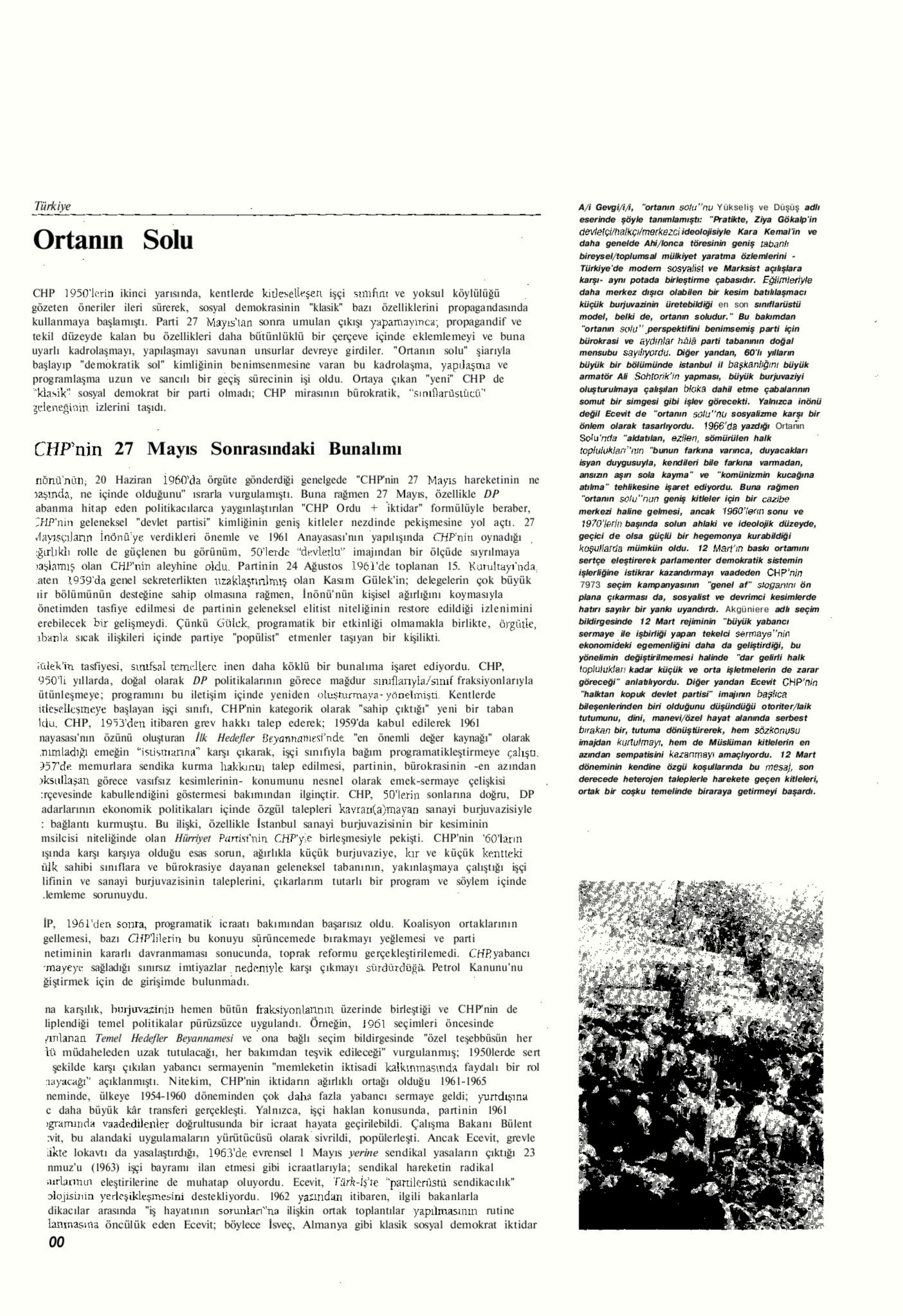 Modern Sosyalizm dergisi 70 kitap kapağı