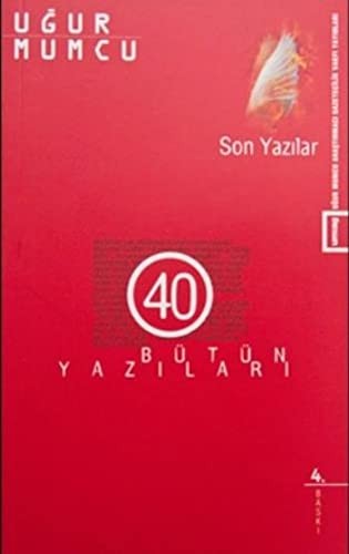 Son Yazılar kitap kapağı