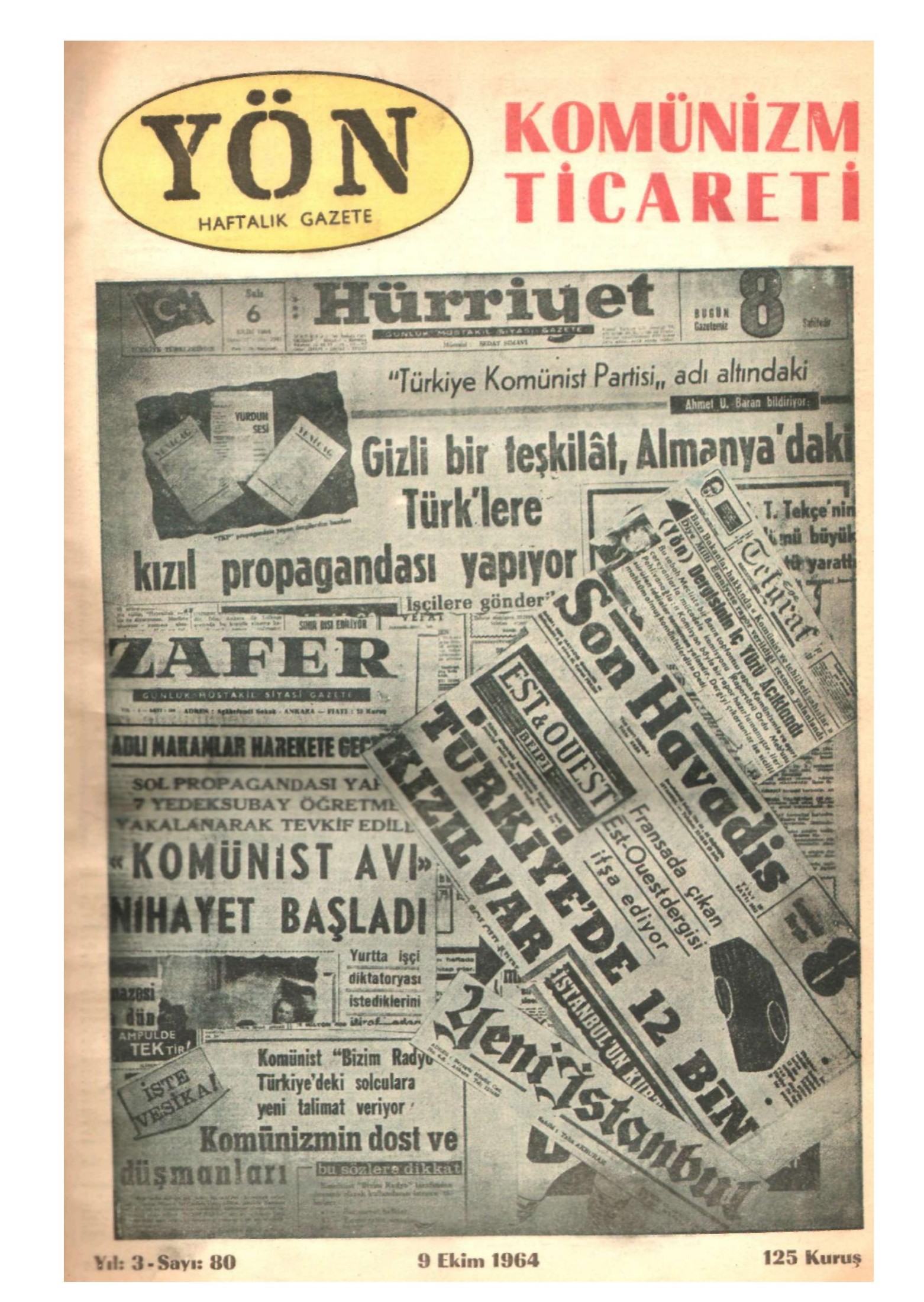 Yön Dergisi - C-3 - Yıl:3 Sayı:80 kitap kapağı