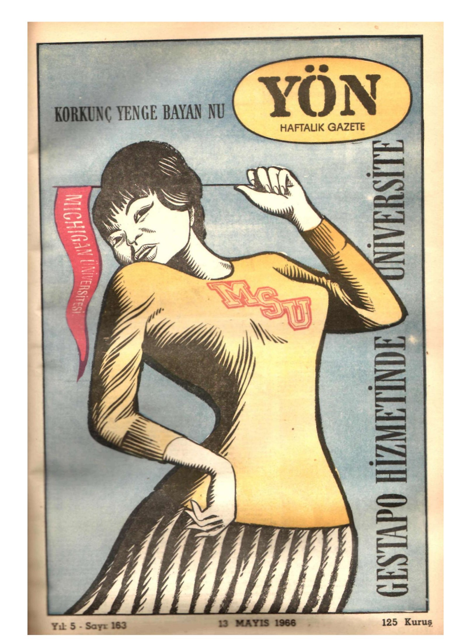 Yön Dergisi - C-5 - Yıl:5 Sayı:163 kitap kapağı