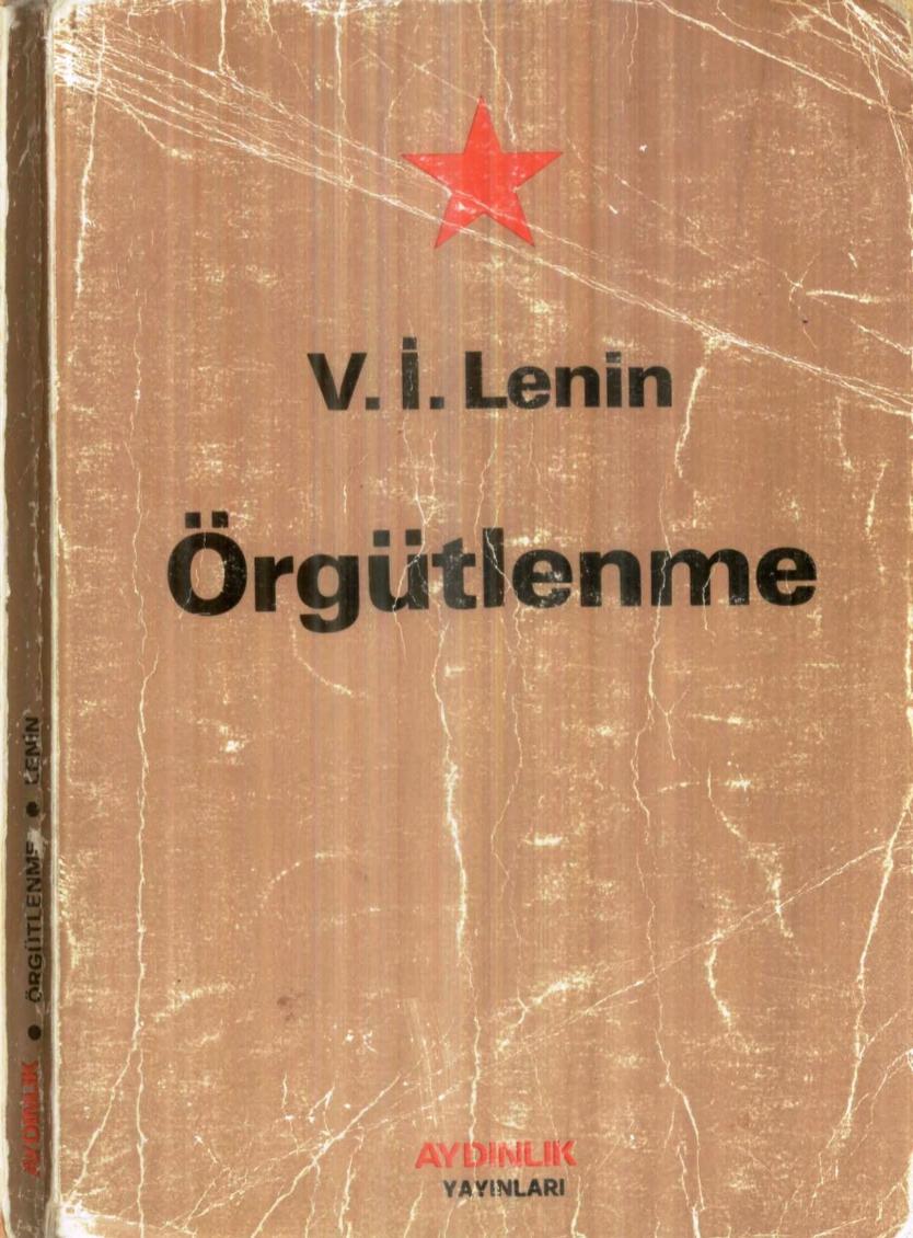 Lenin Örgütlenme Aydınlık Yayınları