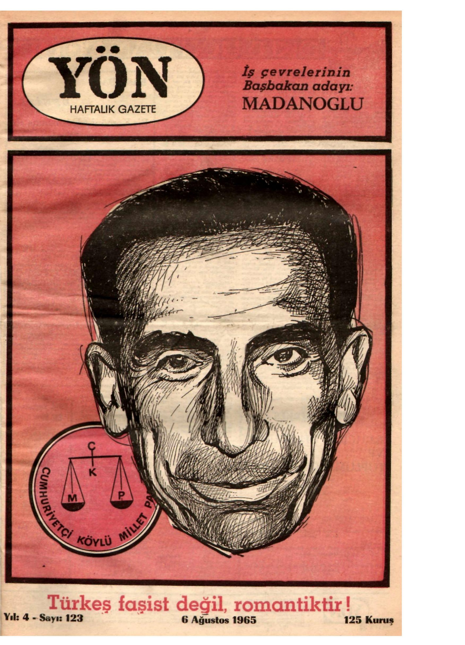 Yön Dergisi - C-4 - Yıl:4 Sayı:123 kitap kapağı