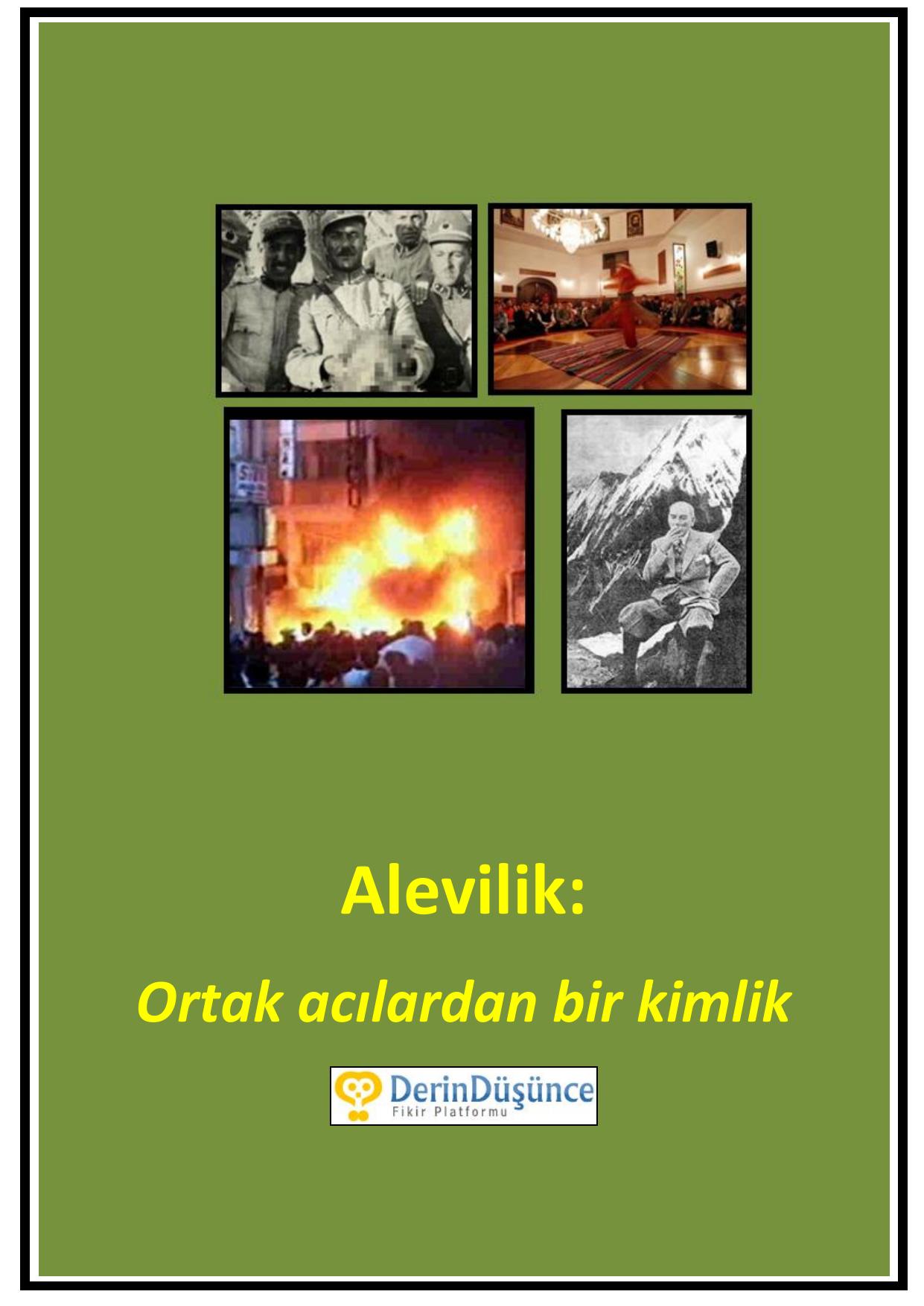 Alevilik, Ortak Acılardan Bir Kimlik kitap kapağı