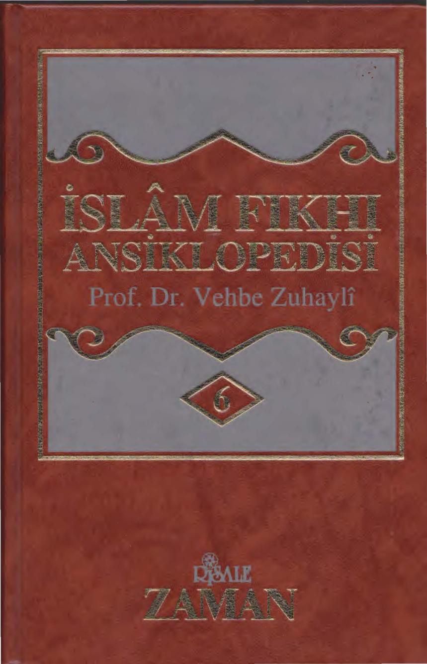 İslâm Fıkhı Ansiklopedisi Cilt 06