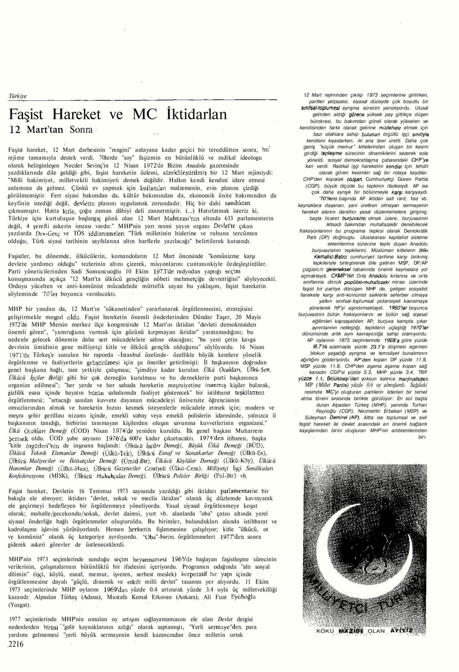 Modern Sosyalizm dergisi 71 kitap kapağı