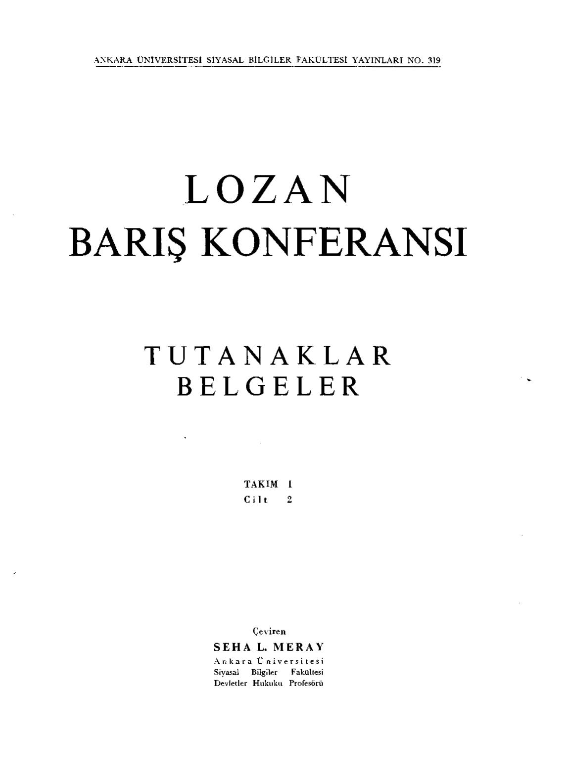 Lozan 2 kitap kapağı