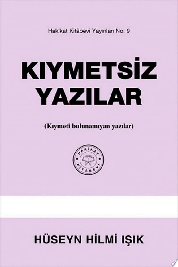 Kıymetsiz Yazılar