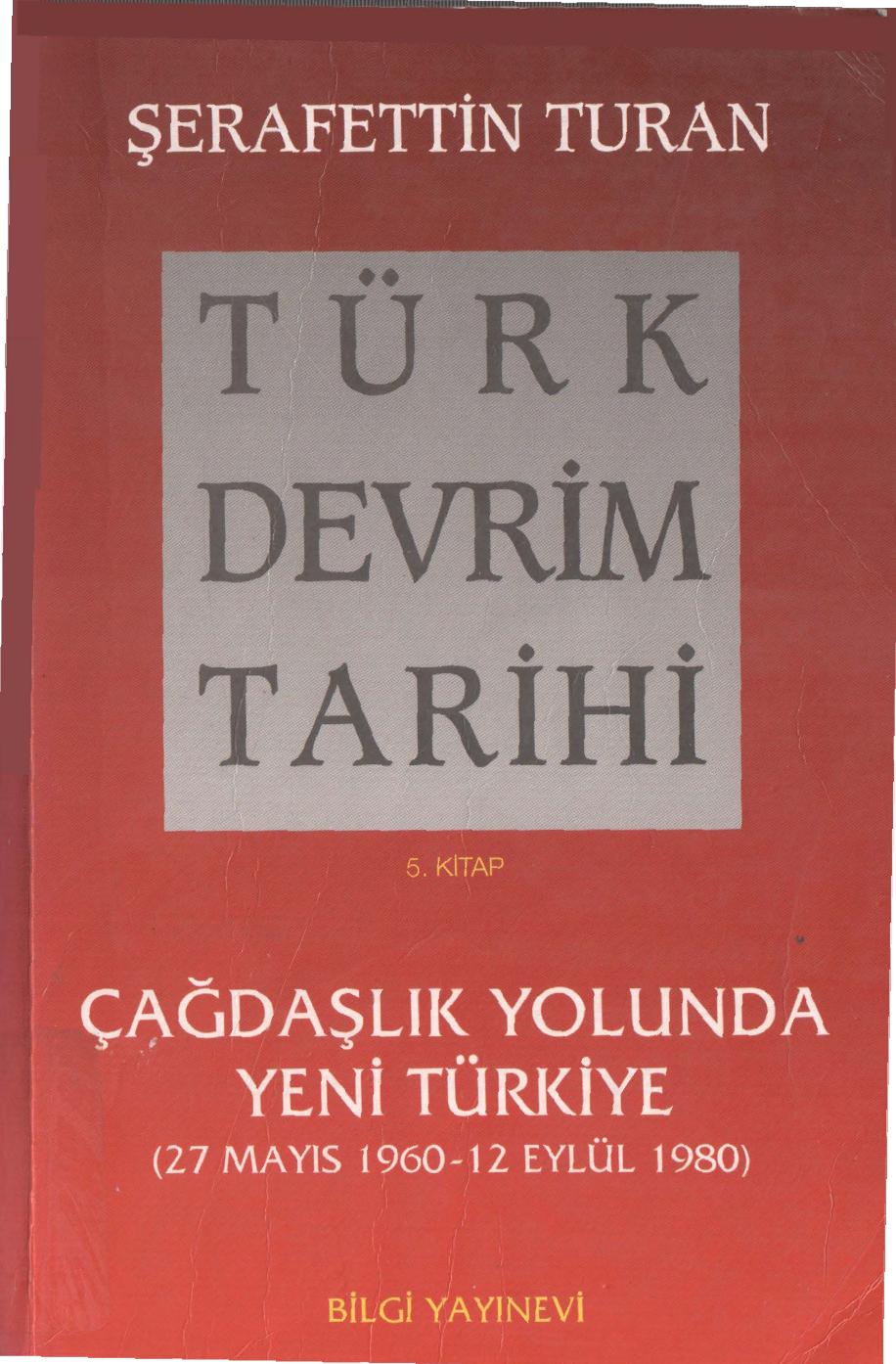 Türk Devrim Tarihi 5. Cilt