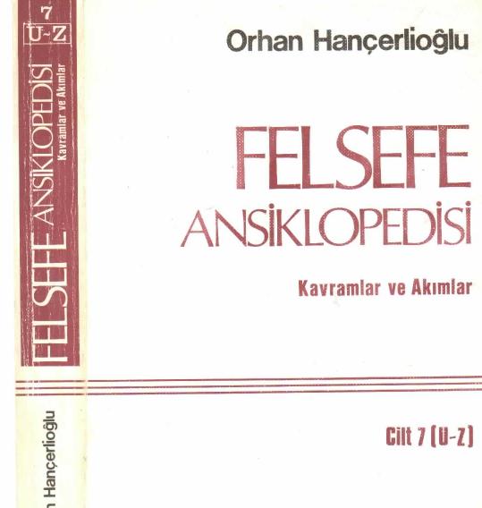 Felsefe Ansiklopedisi Cilt 7