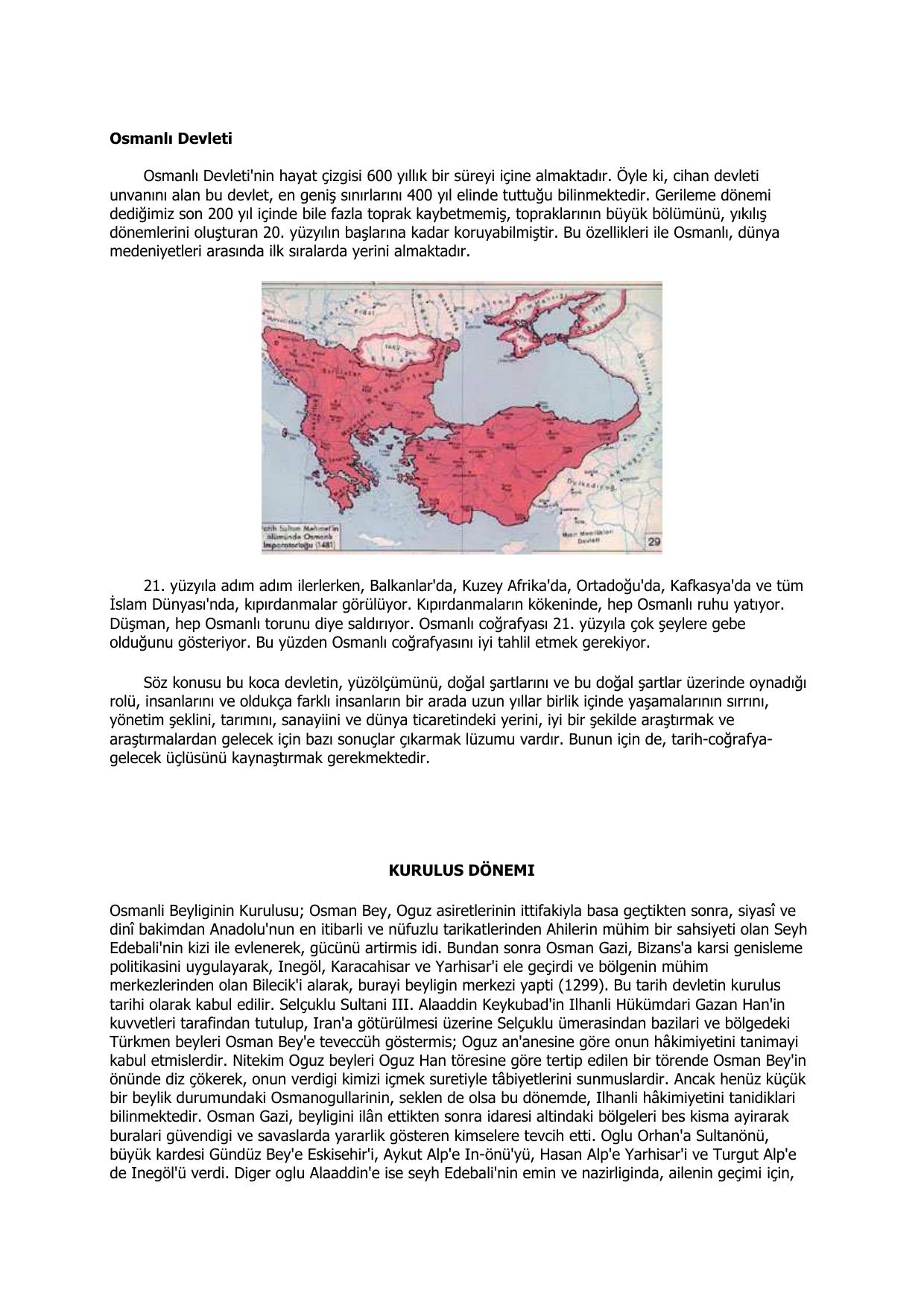 Osmanli Tarihi kitap kapağı