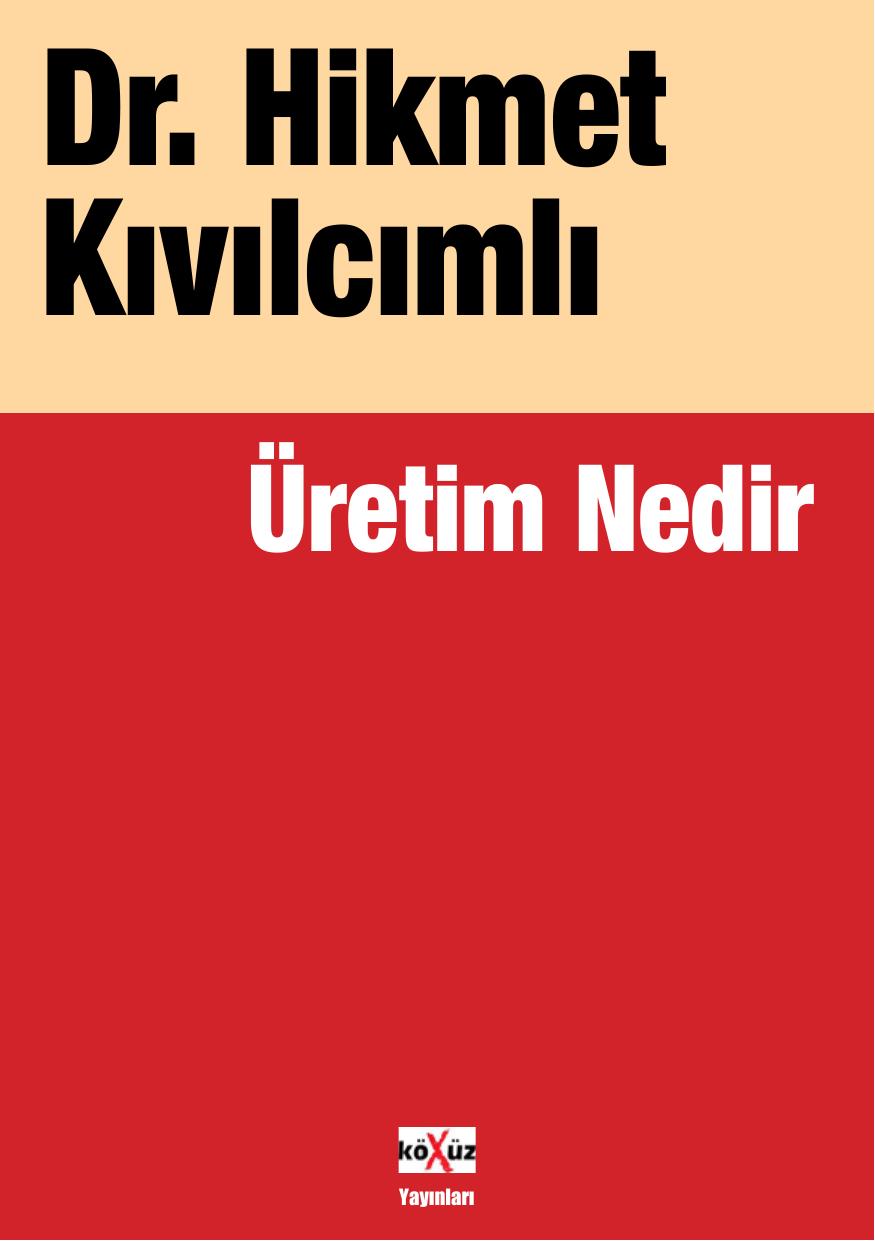 Üretim Nedir kitap kapağı