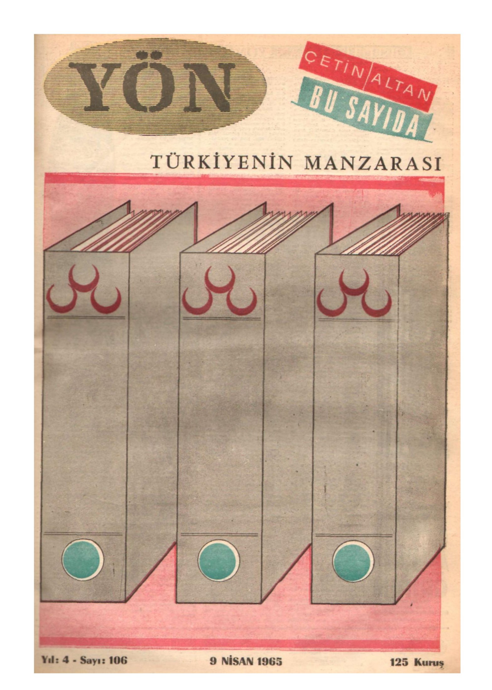 Yön Dergisi - C-4 - Yıl:4 Sayı:106 kitap kapağı