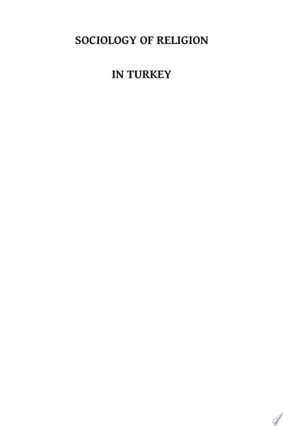 Genel Sosyoloji Üzerine Bir Deneme