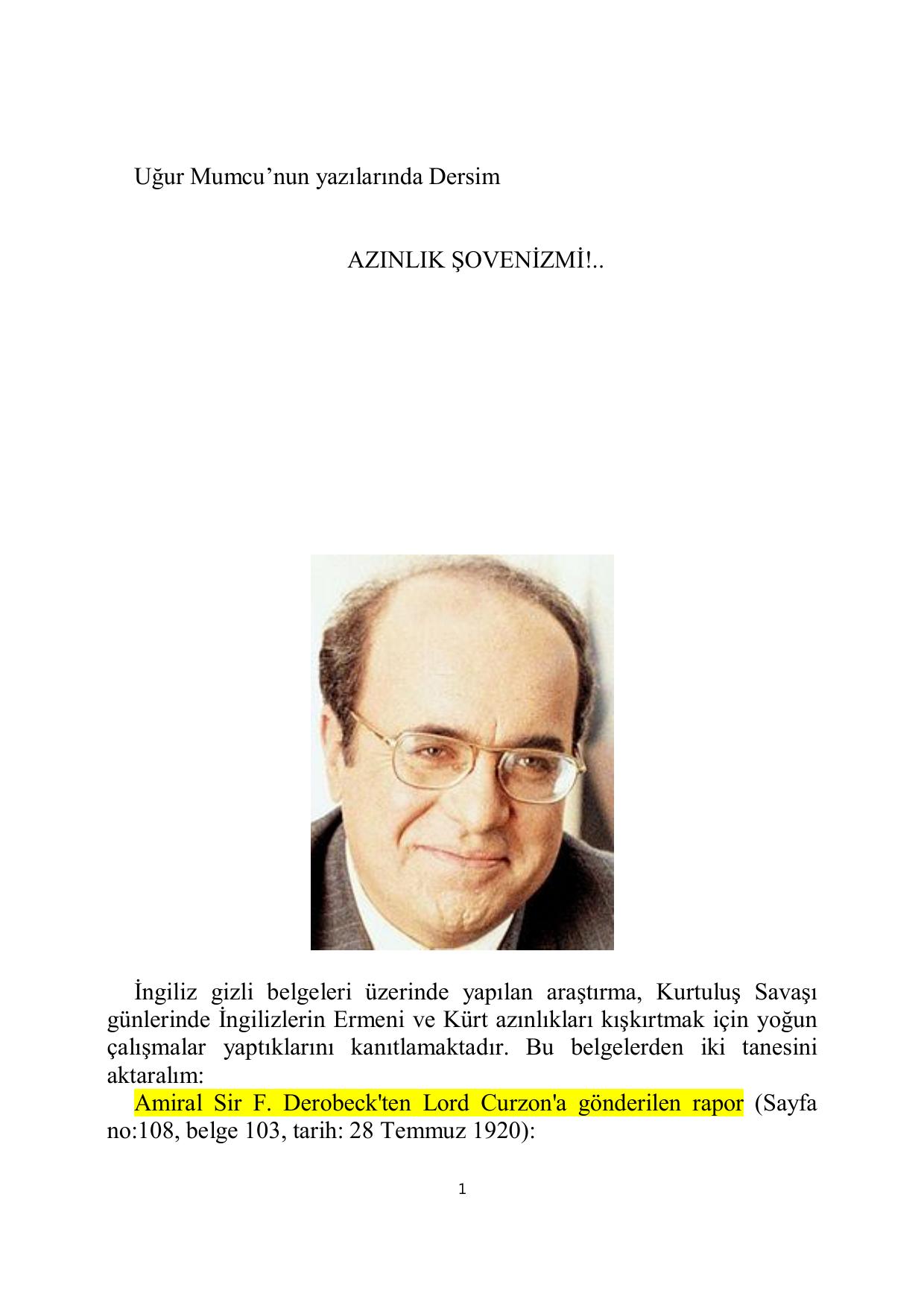 Microsoft Word - Uğur Mumcu - Dersim.enginel..doc