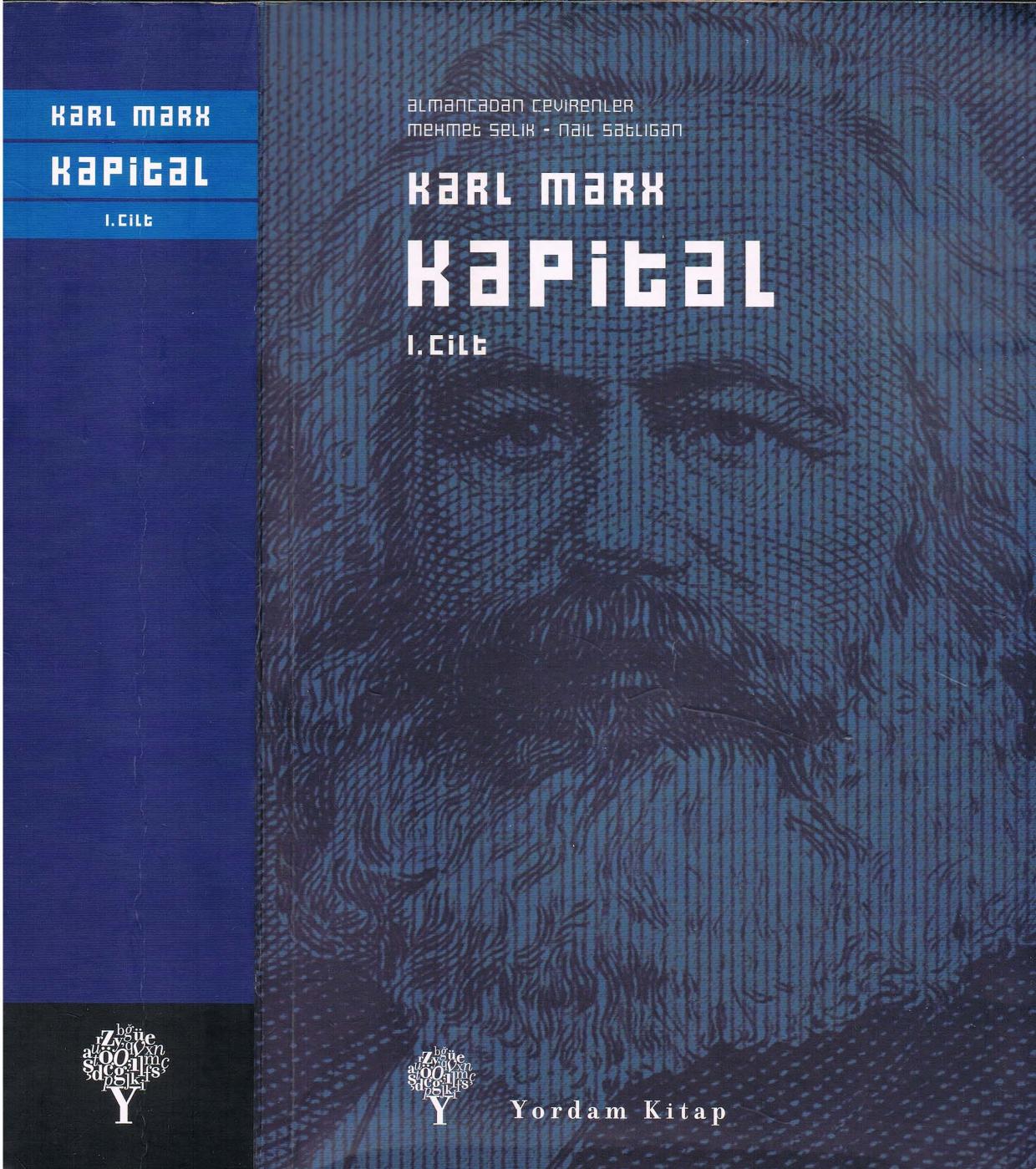 Kapital Cilt 1 kitap kapağı