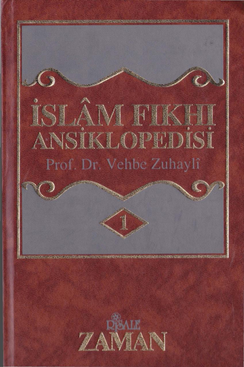 İslâm Fıkhı Ansiklopedisi Cilt 01