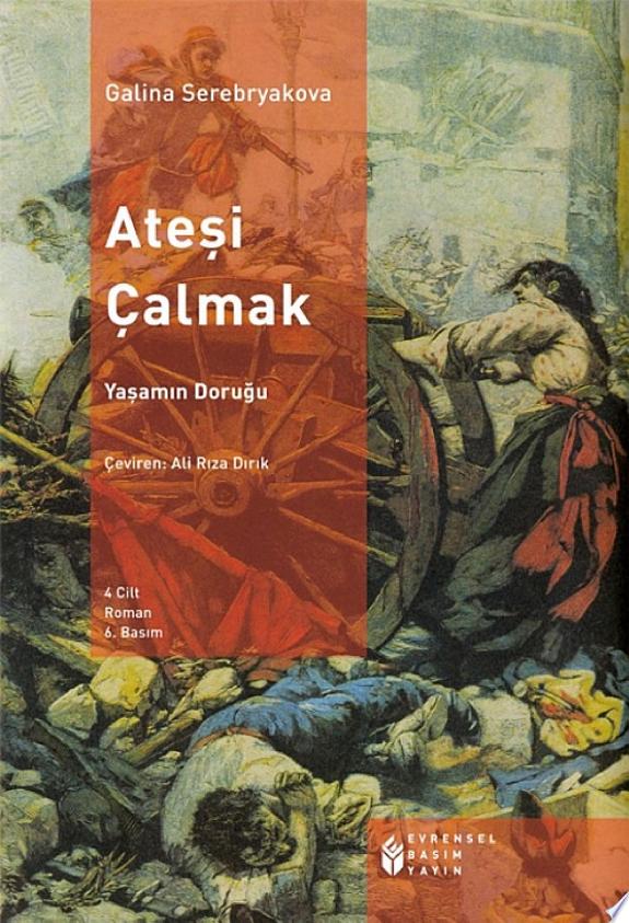 Ateşi Çalmak 4 kitap kapağı