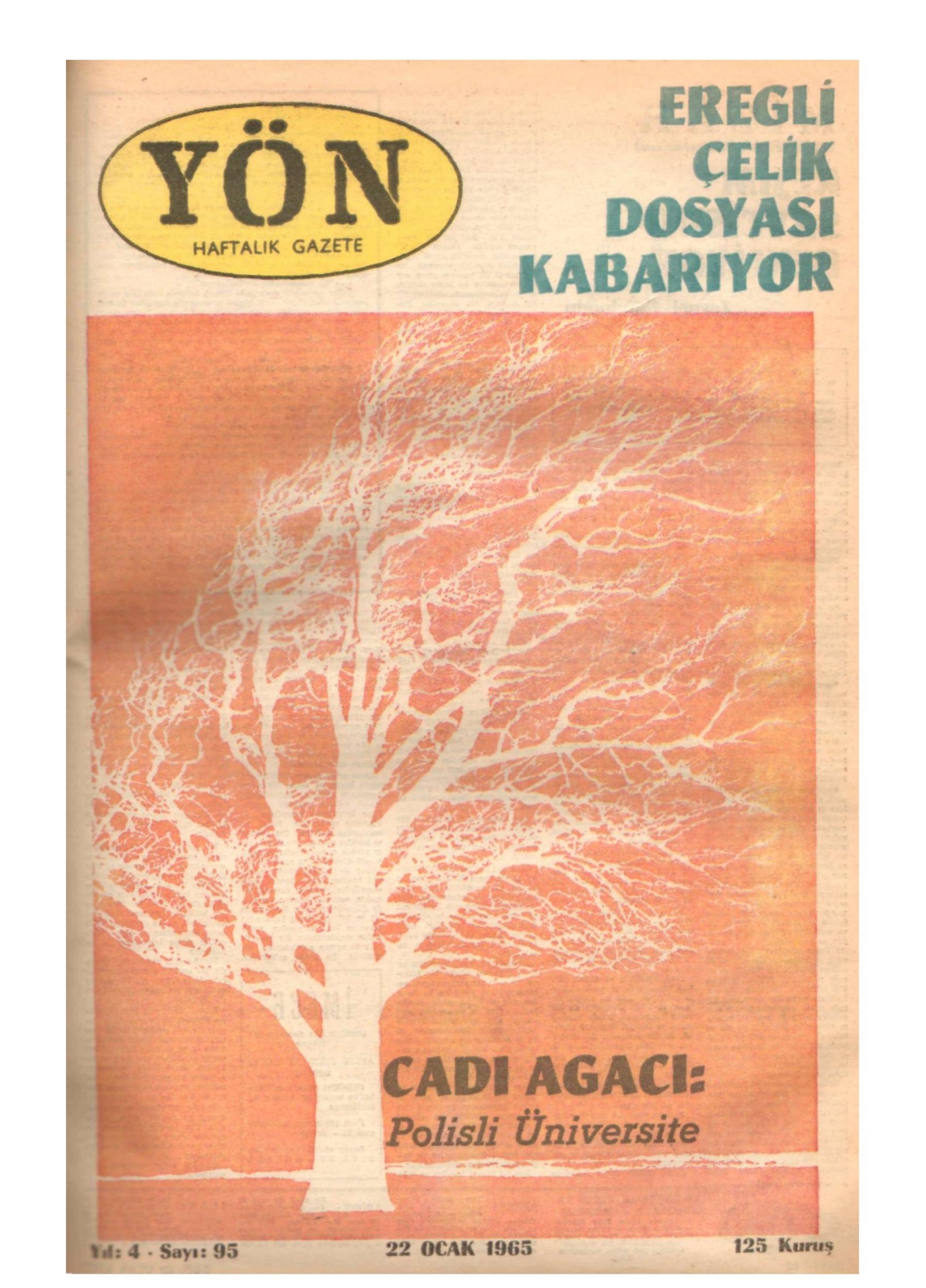 Yön Dergisi - C-4 - Yıl:4 Sayı:95 kitap kapağı