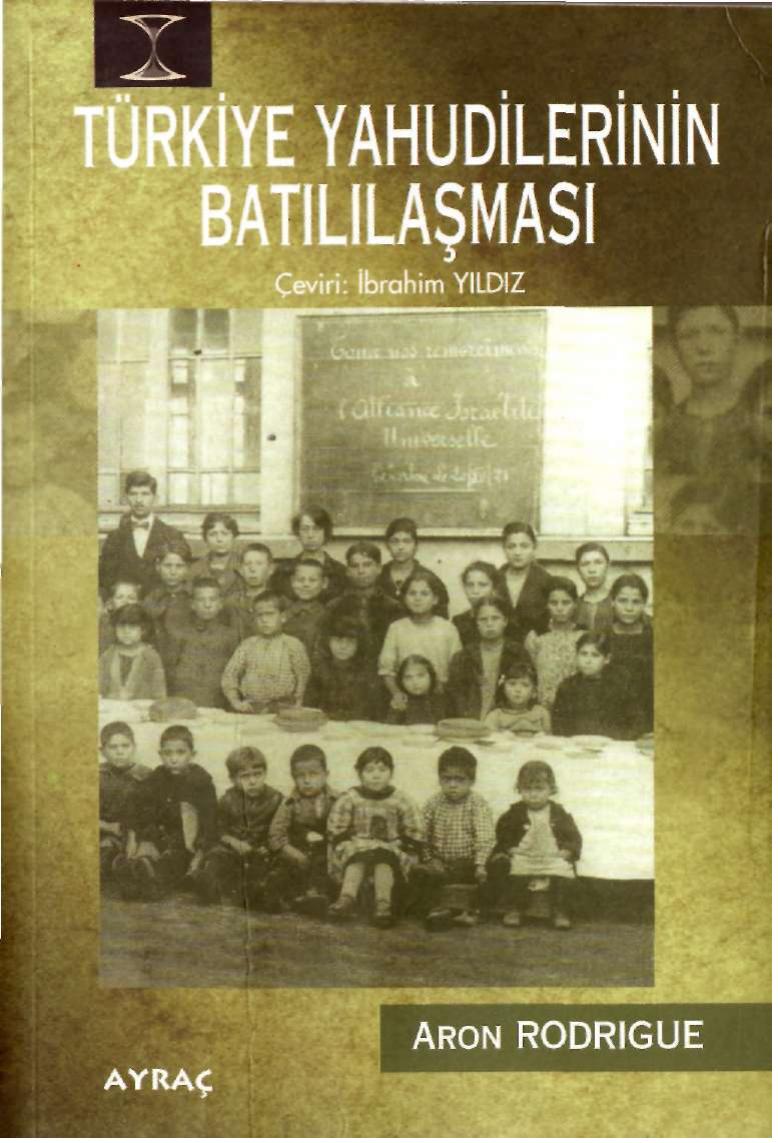 Turkiye Yahudilerinin Batılasması kitap kapağı