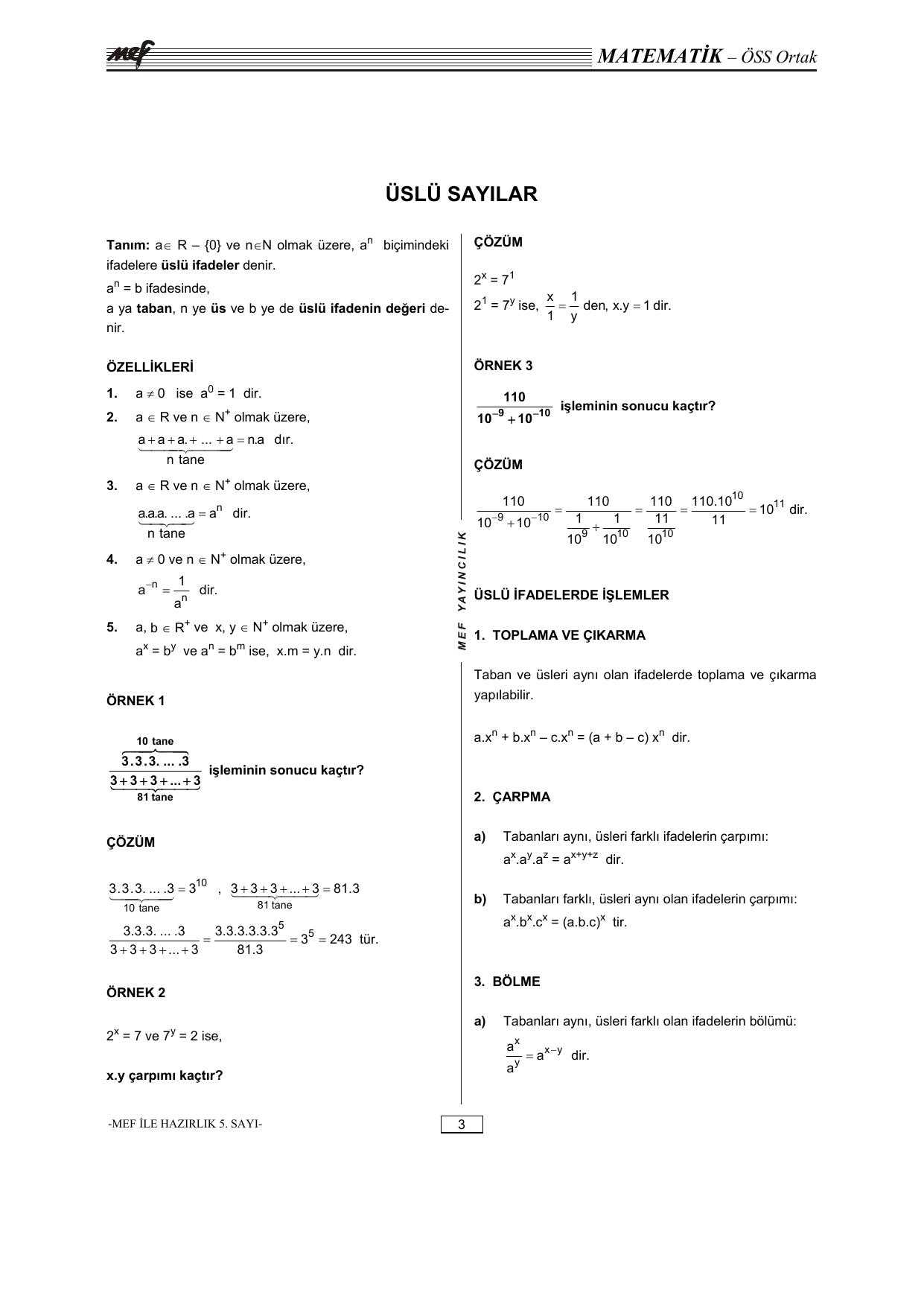 Microsoft Word - 01-5. Sayı ÖNSÖZ