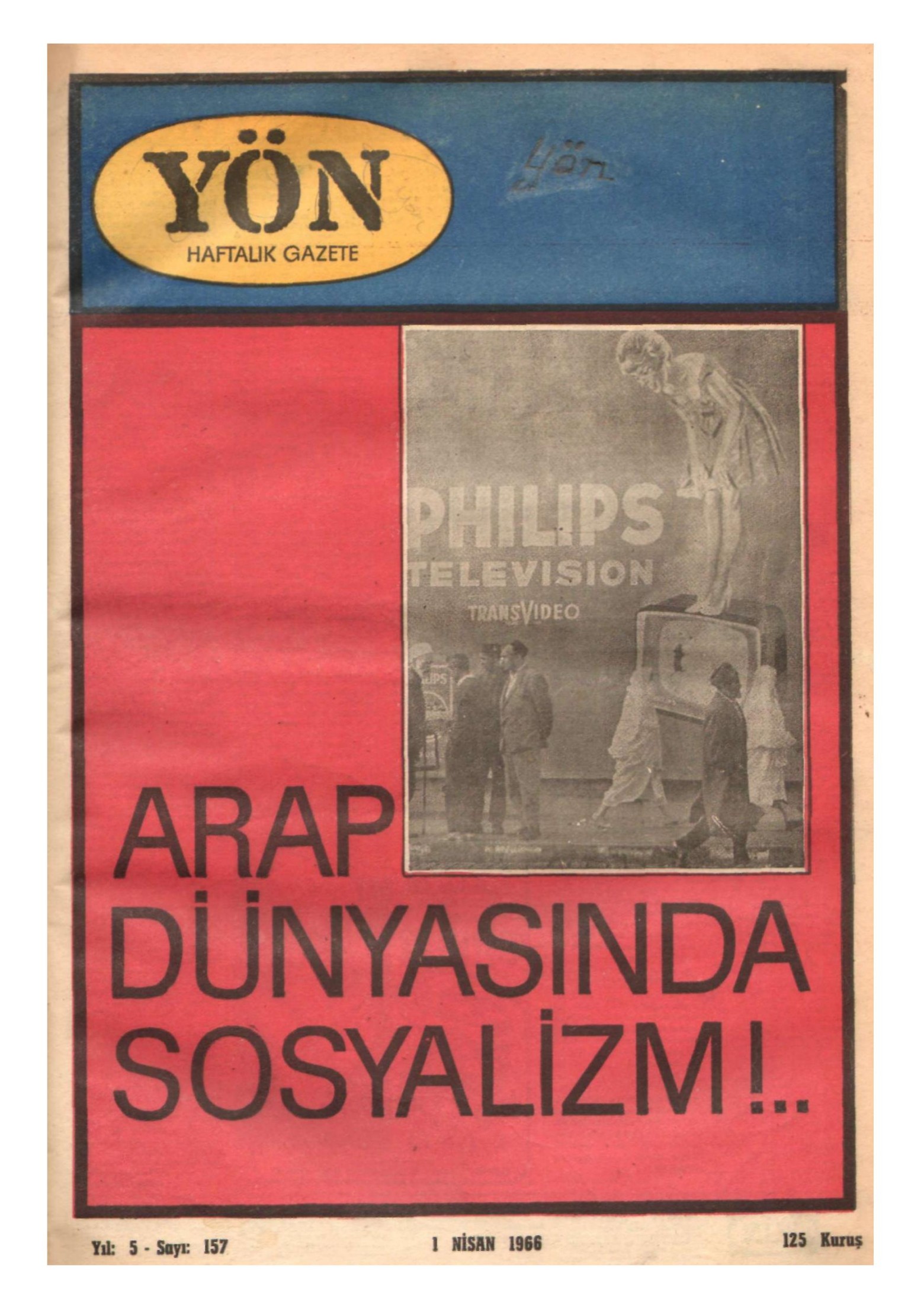 Yön Dergisi - C-5 - Yıl:5 Sayı:157 kitap kapağı