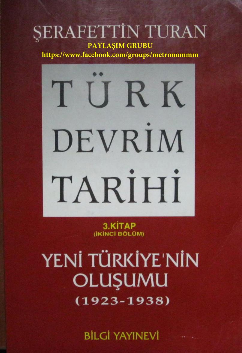 Türk Devrim Tarihi 3. Cilt 2. Kısım