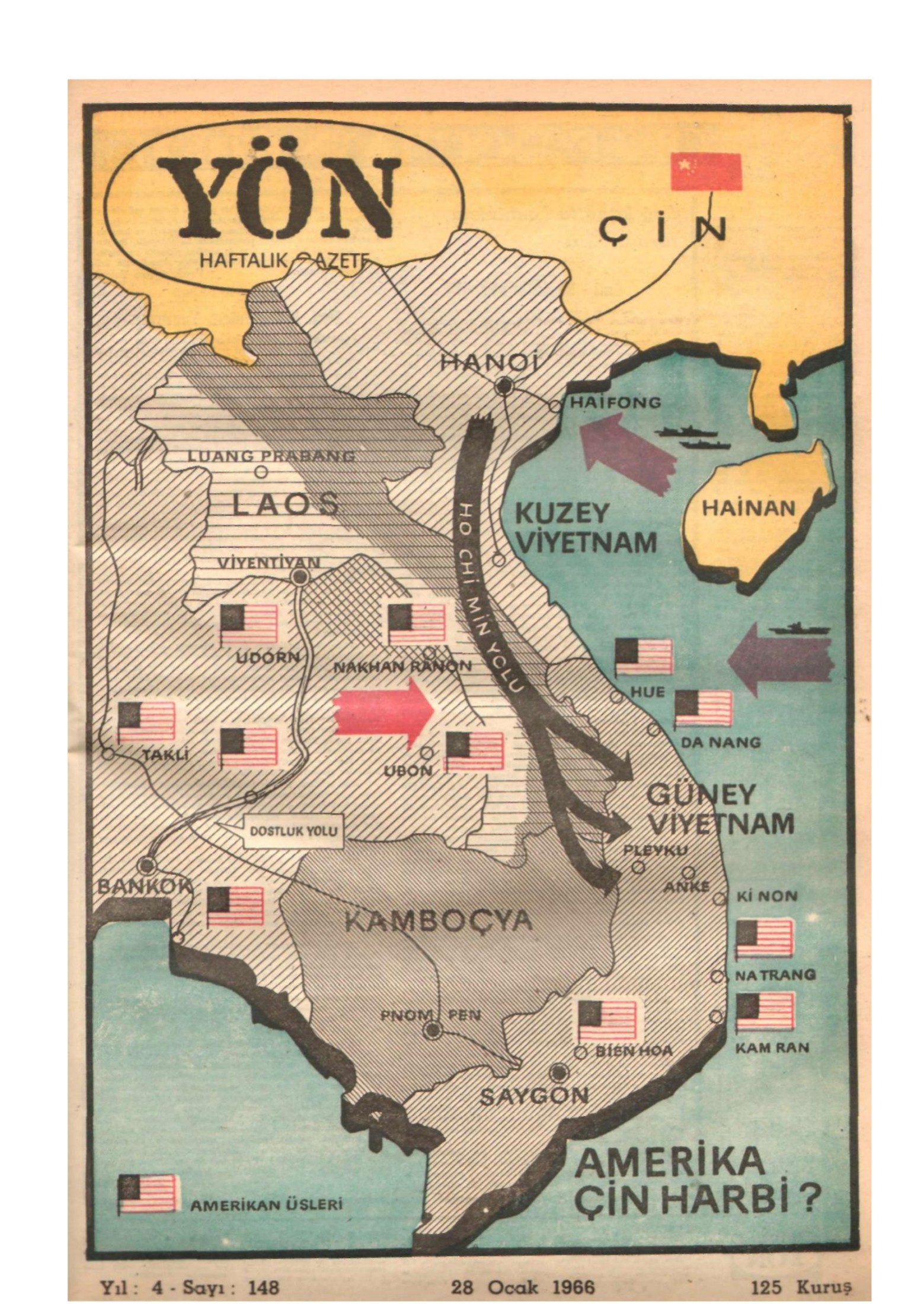 Yön Dergisi - C-5 - Yıl:5 Sayı:148 kitap kapağı