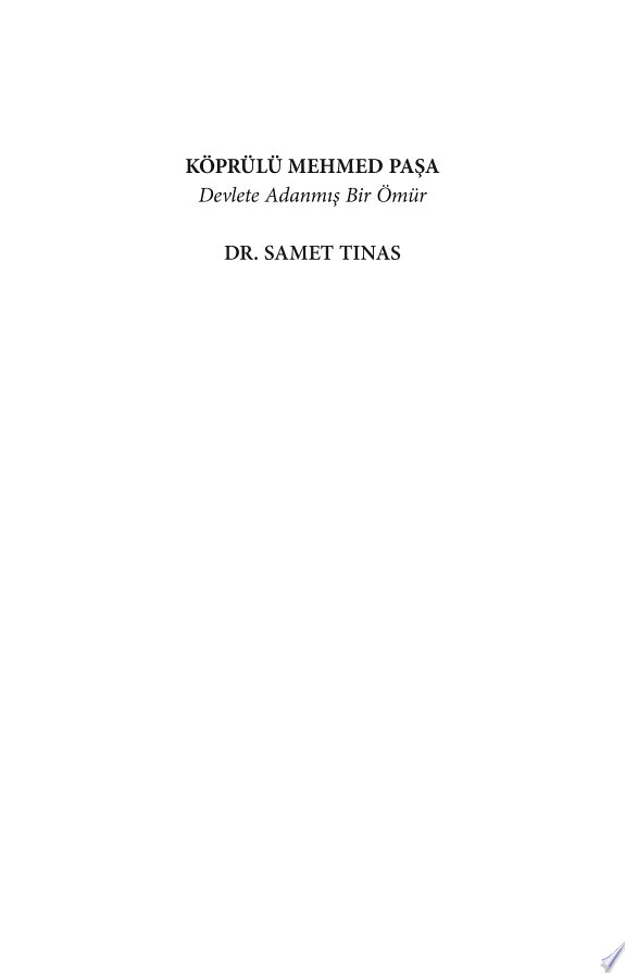 Köprililer; Köprili Memed Paa