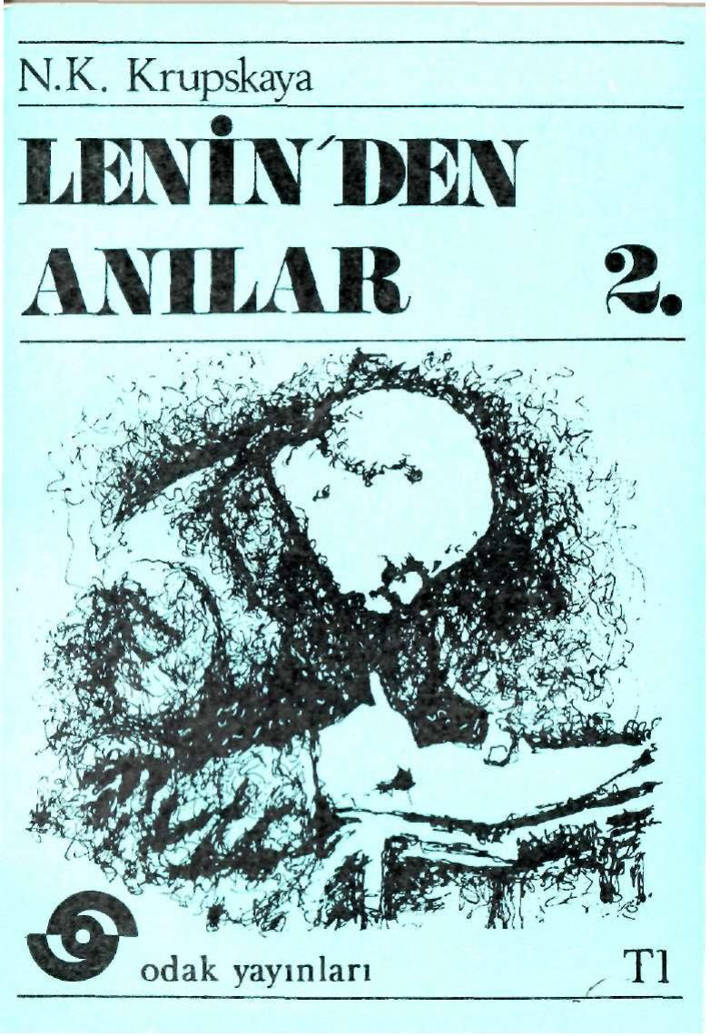 Lenin den Anılar II kitap kapağı