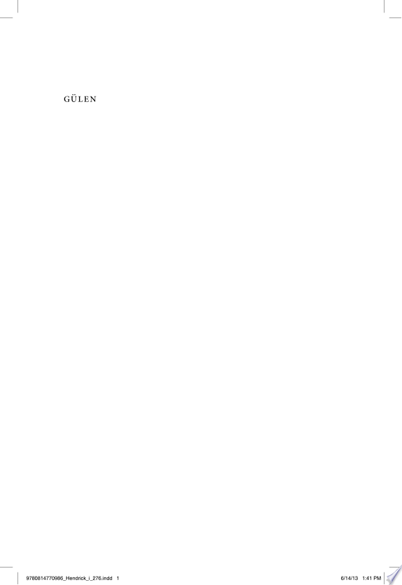 Geçmişten Geleceğe Köprü: Fethullah Gulen