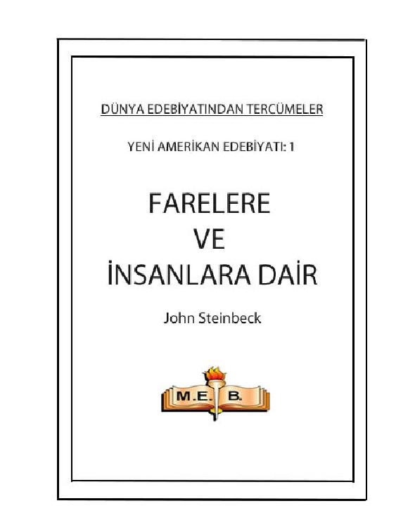 Farelere ve İnsanlara Dair
