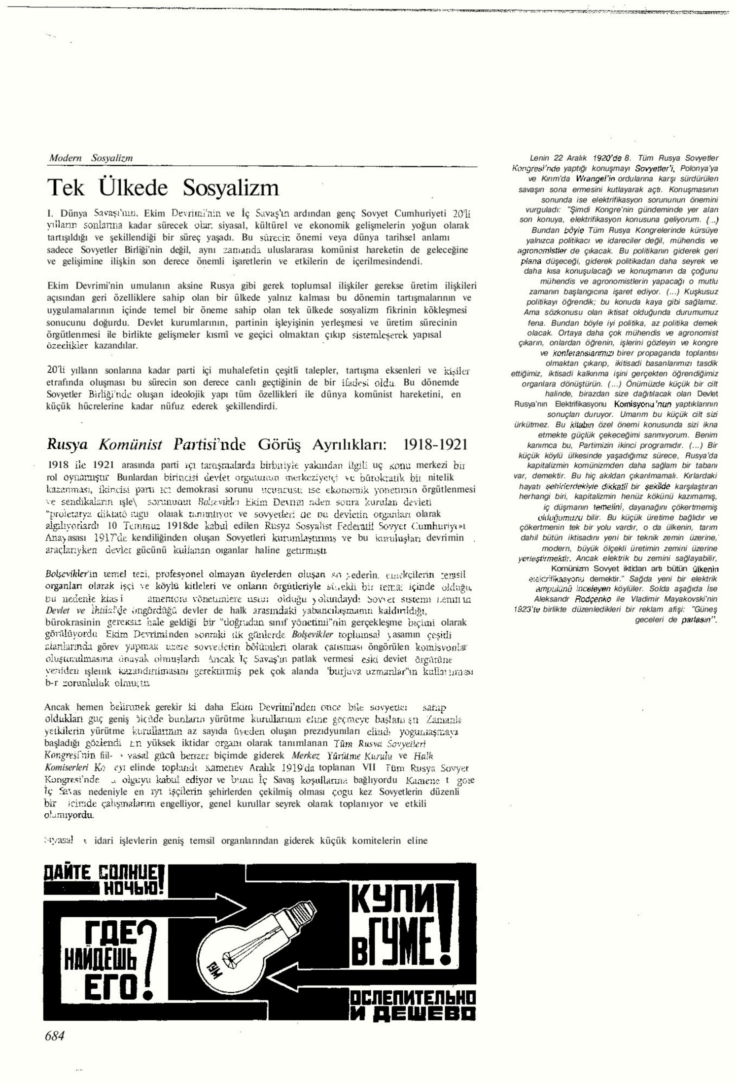 Modern Sosyalizm dergisi 22